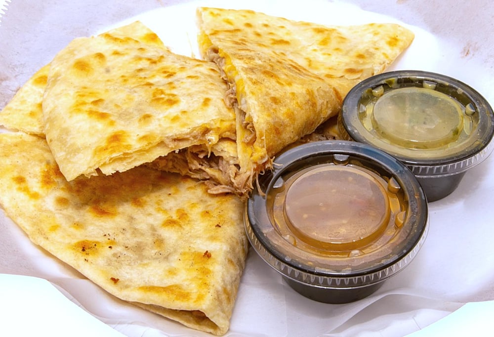 Smoky Porky Quesadilla