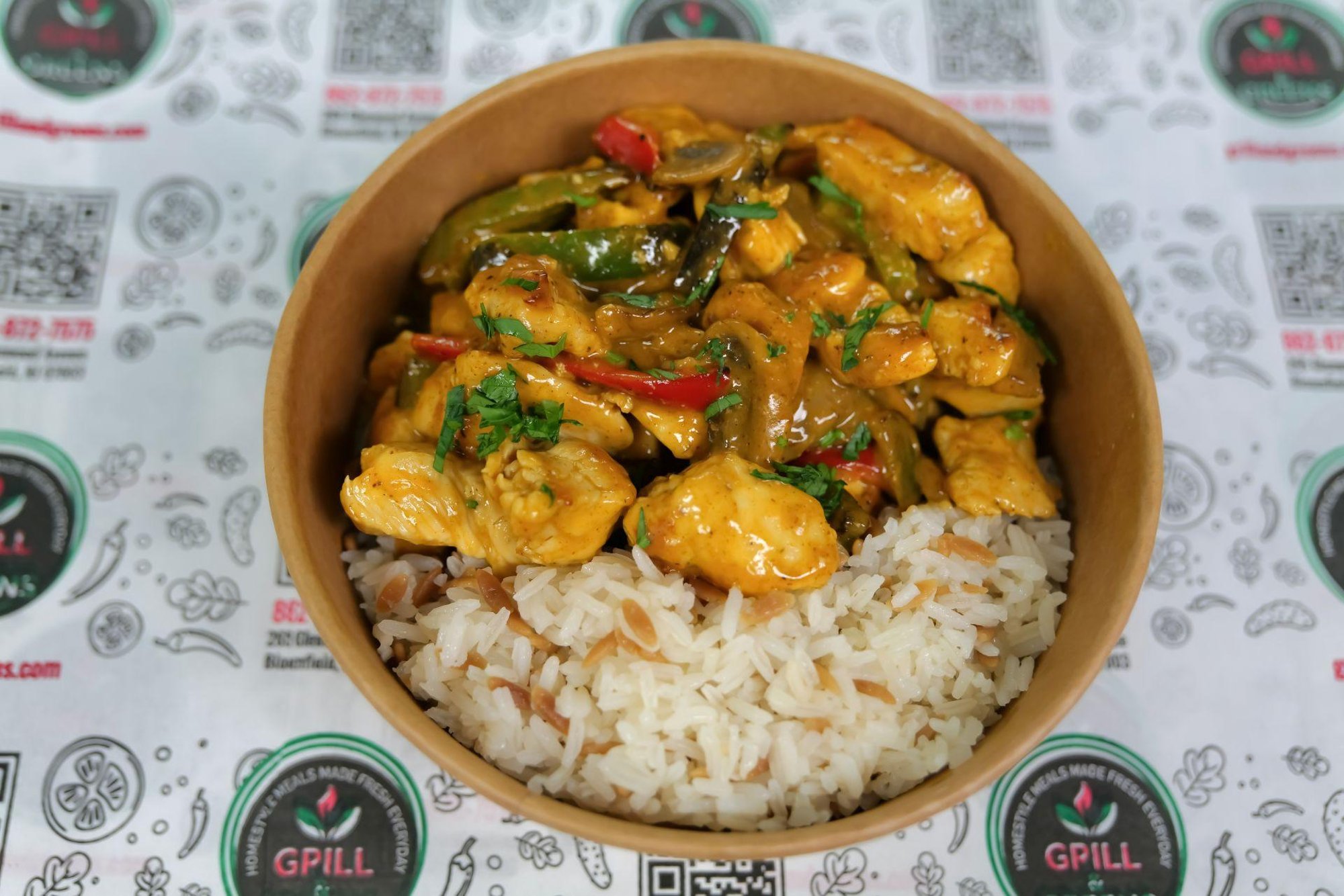Curry Chicken with Rice