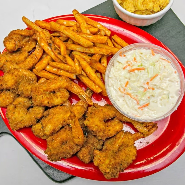 12 Fried Shrimp Platter