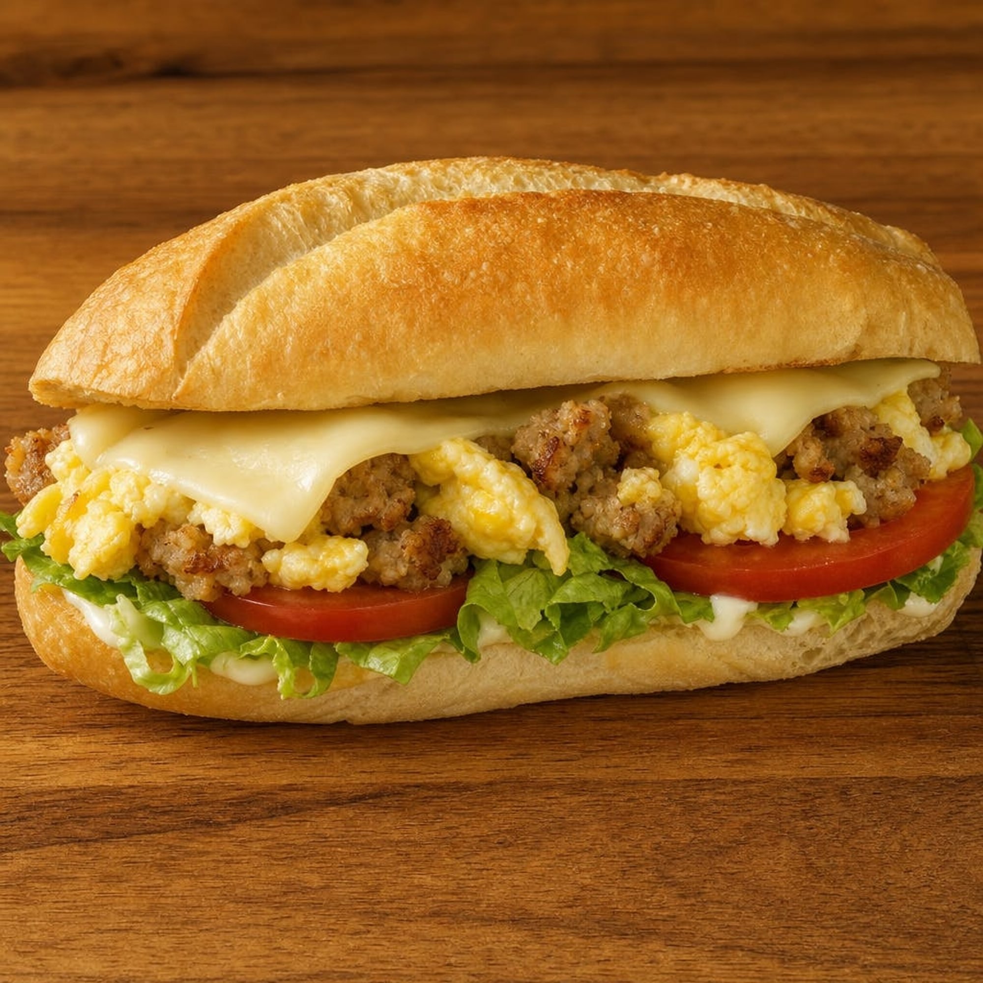 Sausage & Egg Grinder
