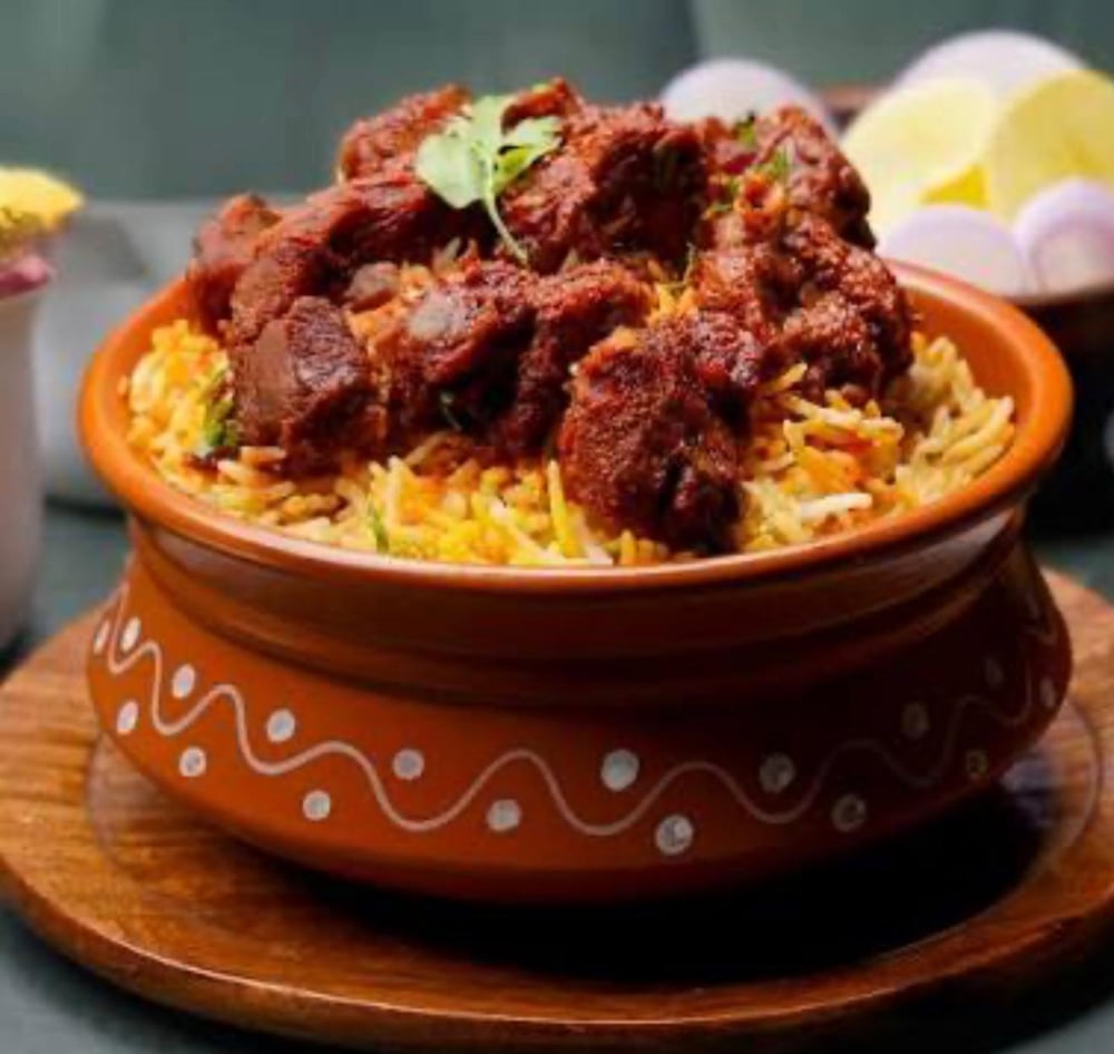 Goat Fry Biryani