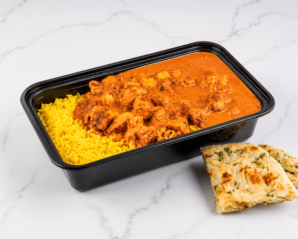 Butter Chicken Over Rice