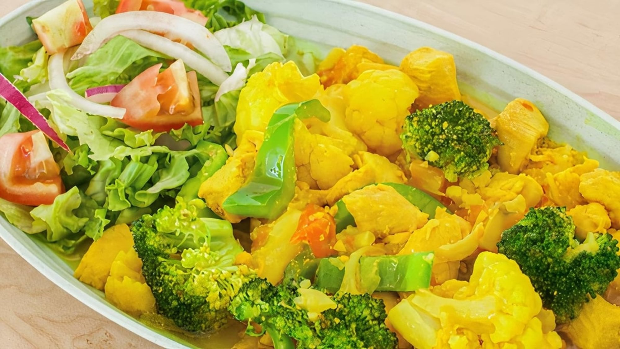2. Chicken Tibbs Lunch