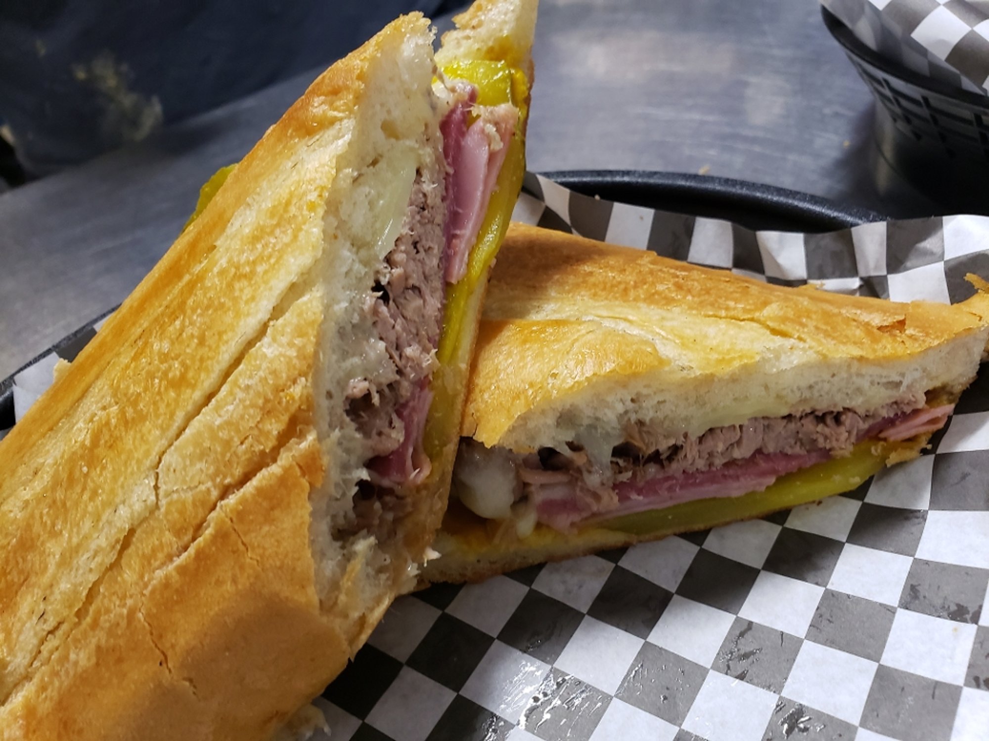 Sandwich Cubano (Tampa version)