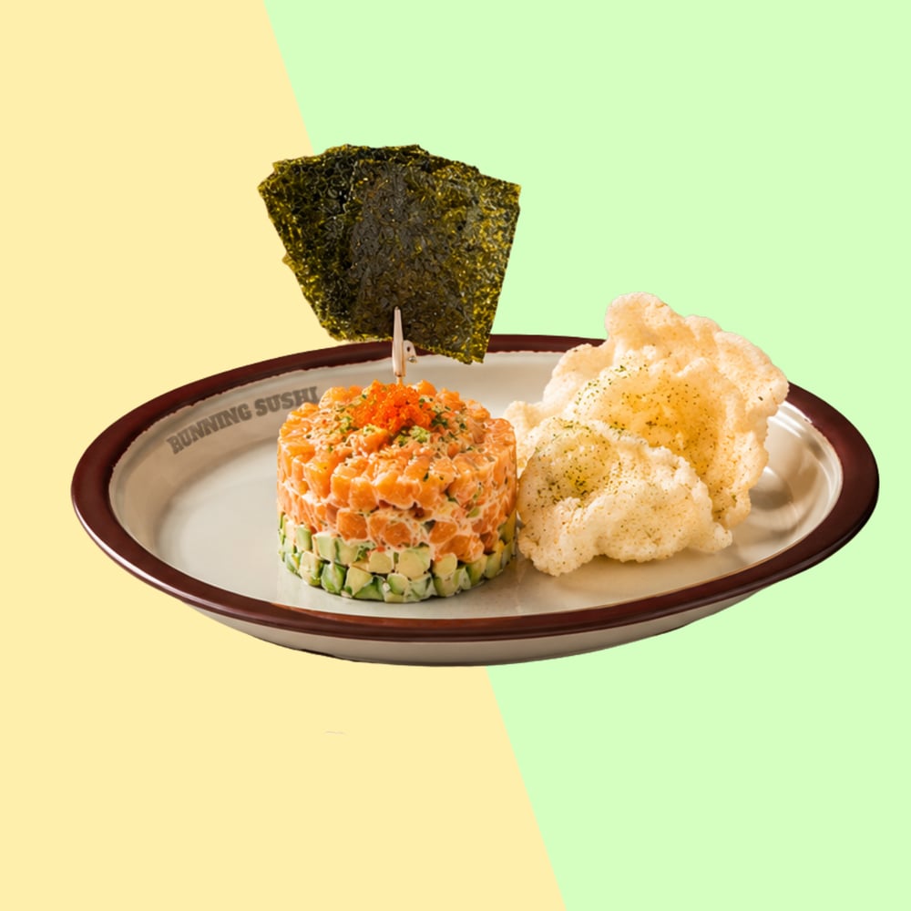 Salmon Japanese Salad Tartare