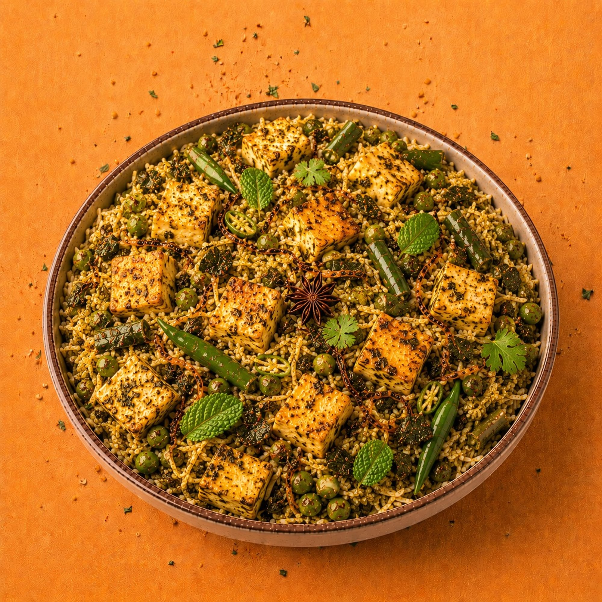 Gongura Paneer Biryani