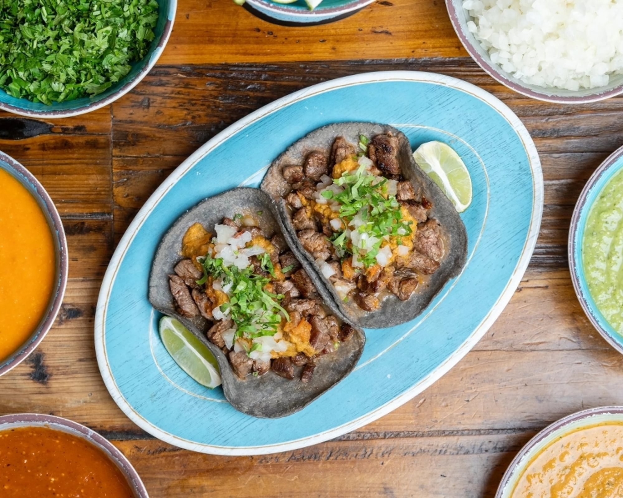CARNE ASADA TACOS