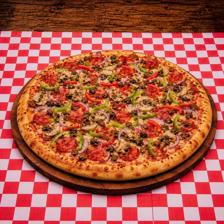 Large Perfecto Special Pizza 14 (Greek Style)