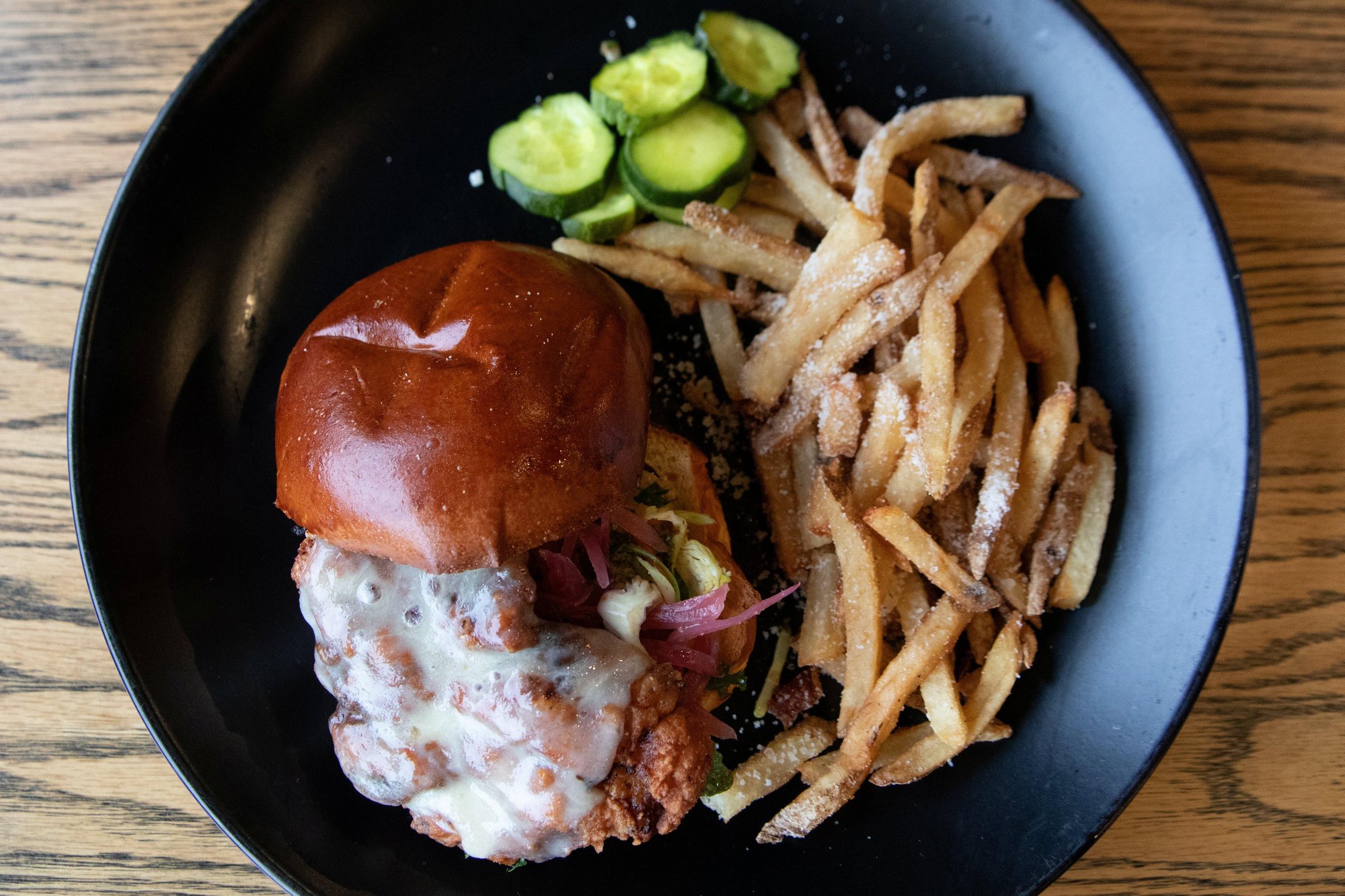 Fried Chicken Thigh Sandwich
