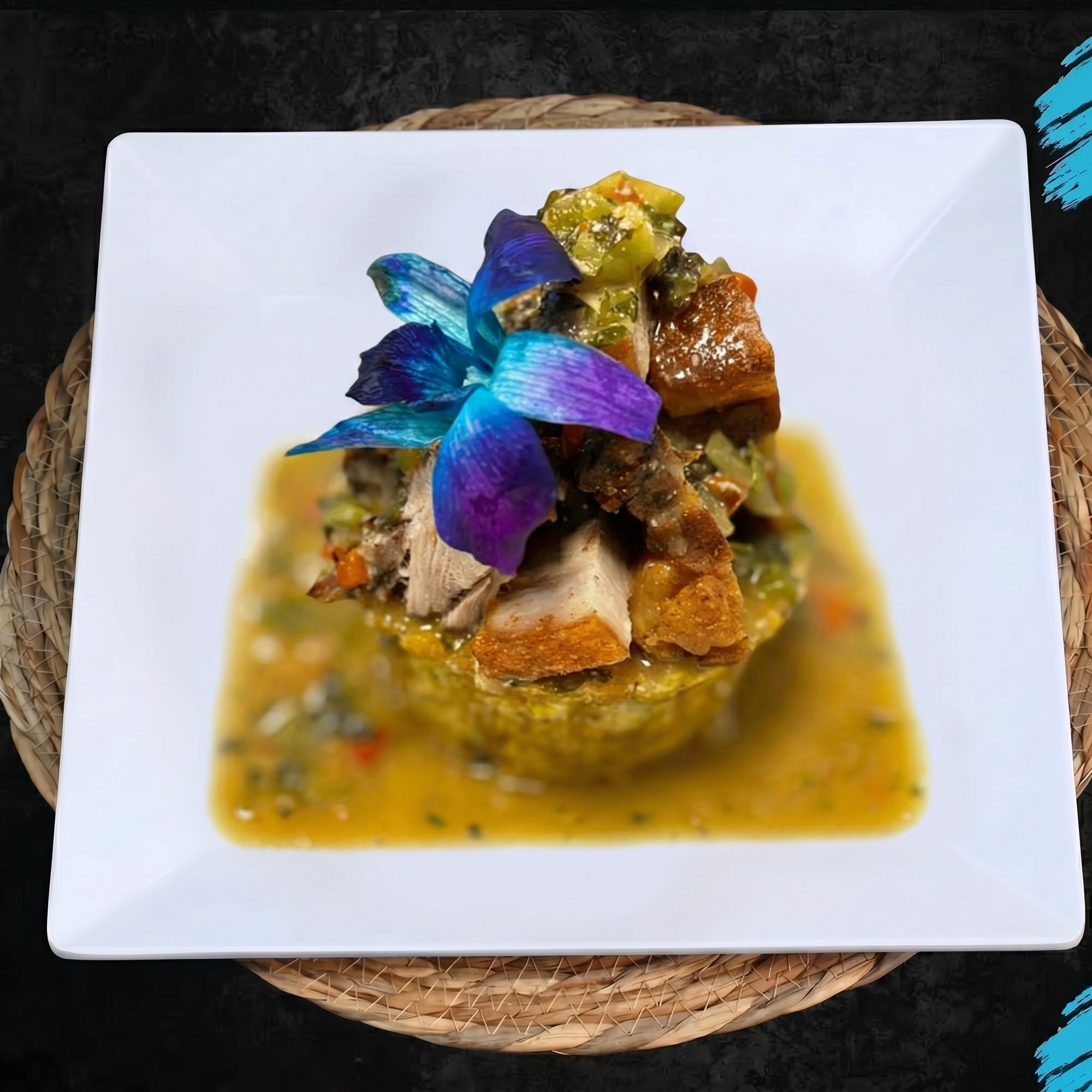 Mofongo de Chicharron