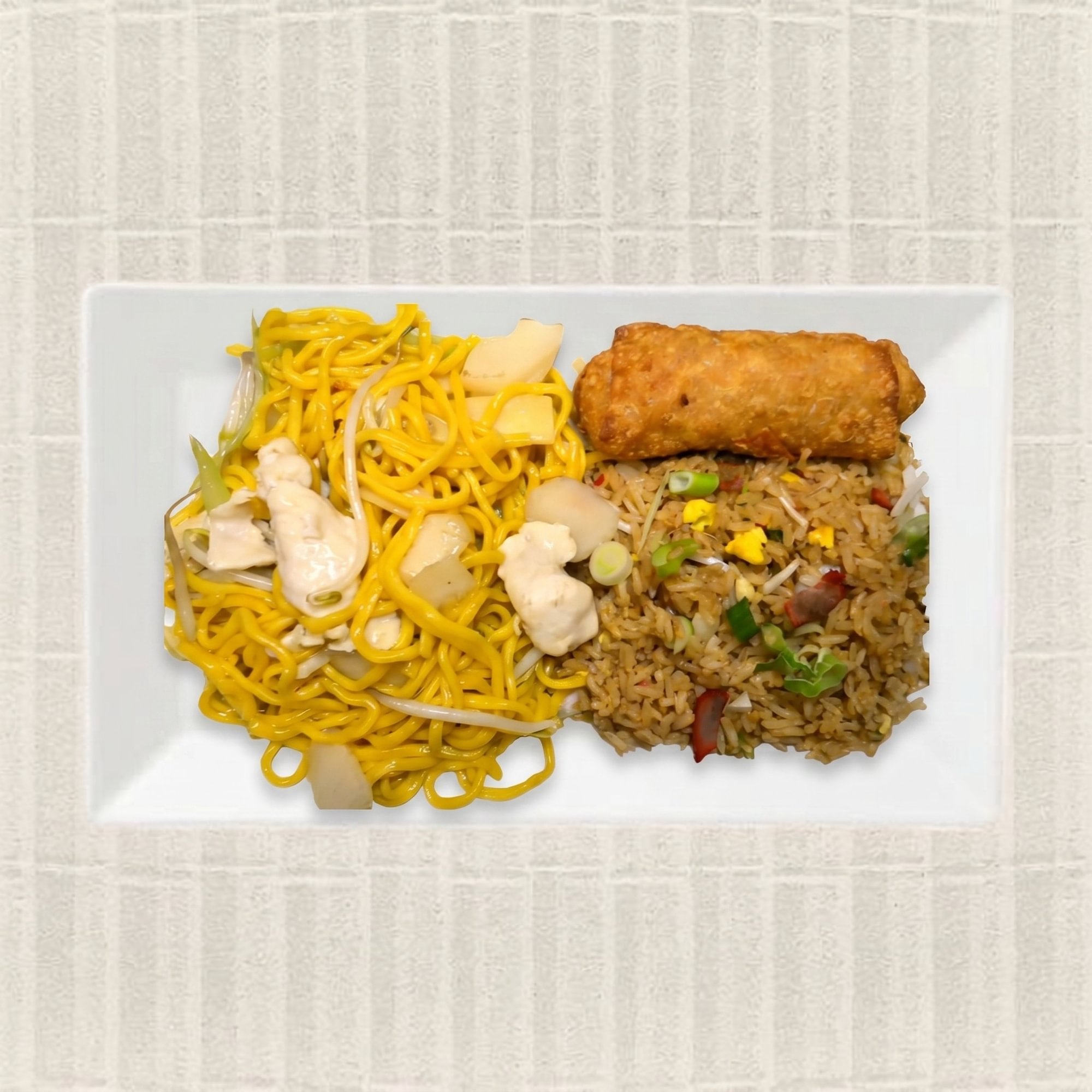 25. Chicken Lo Mein Platter