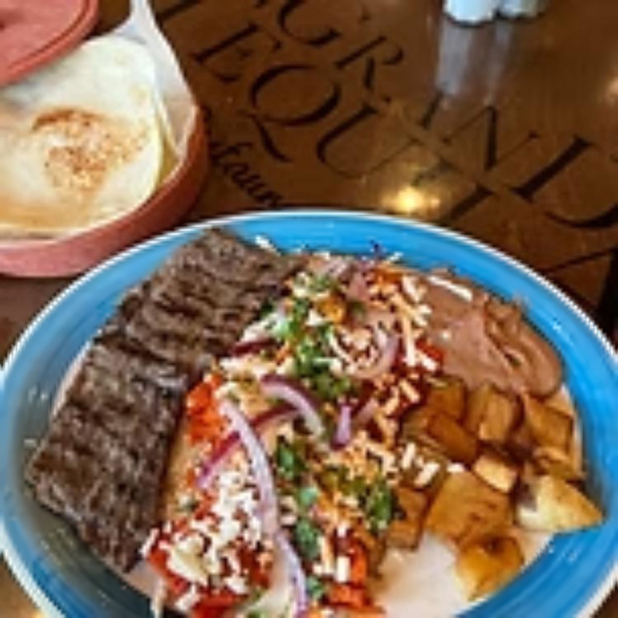 Asada Chilaquiles Plate