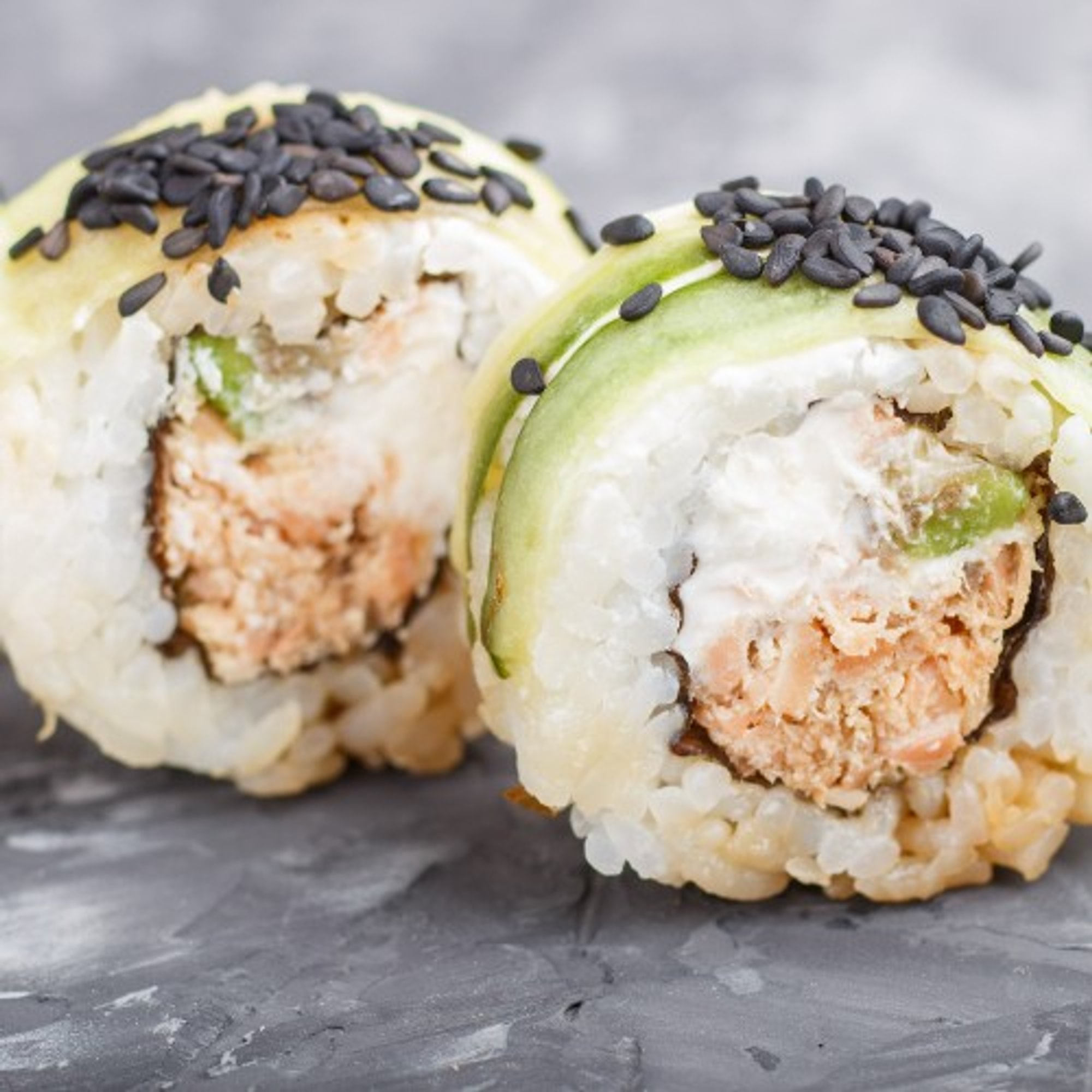 Any 2 Rolls Lunch