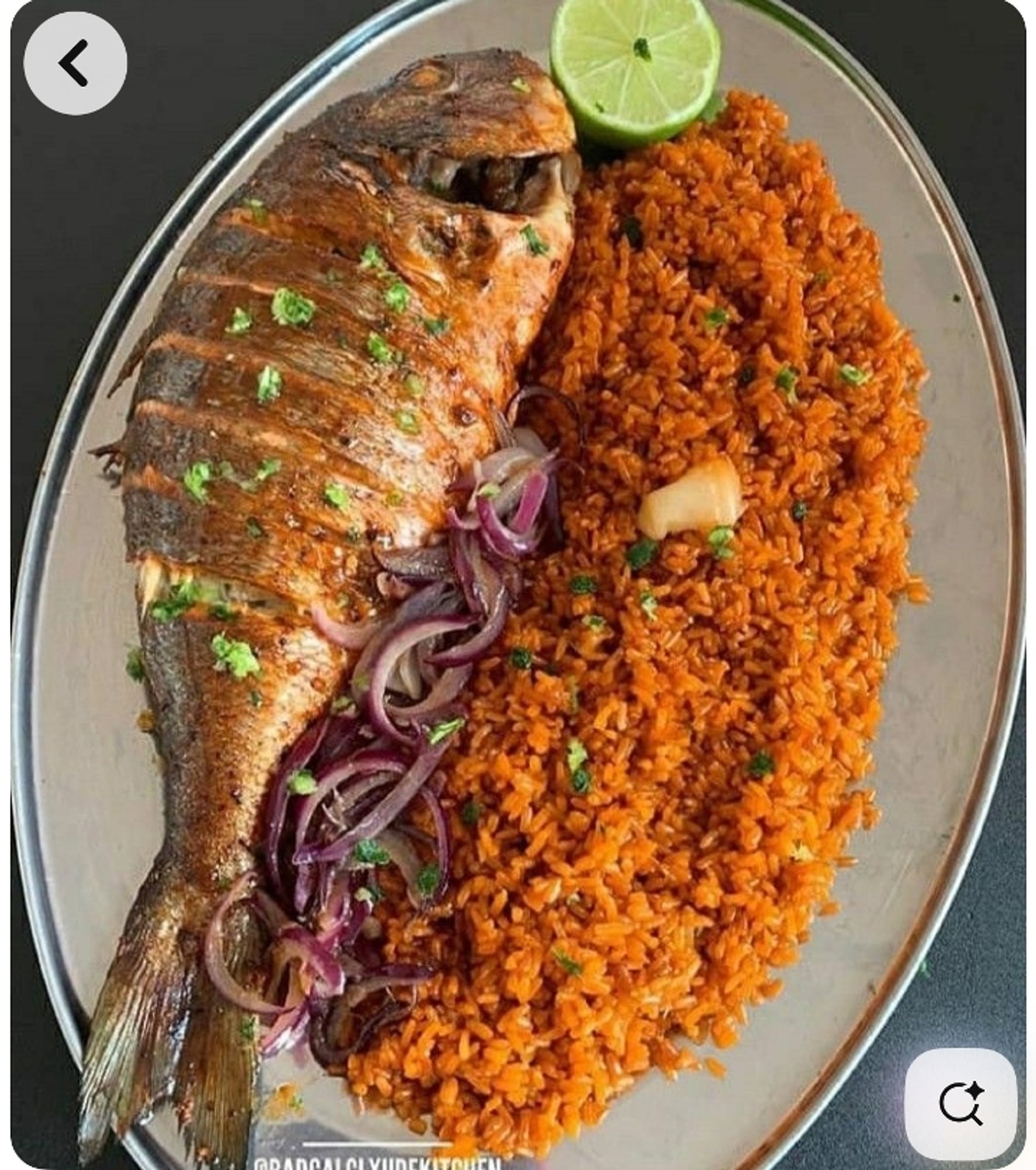 Fish Over Rice