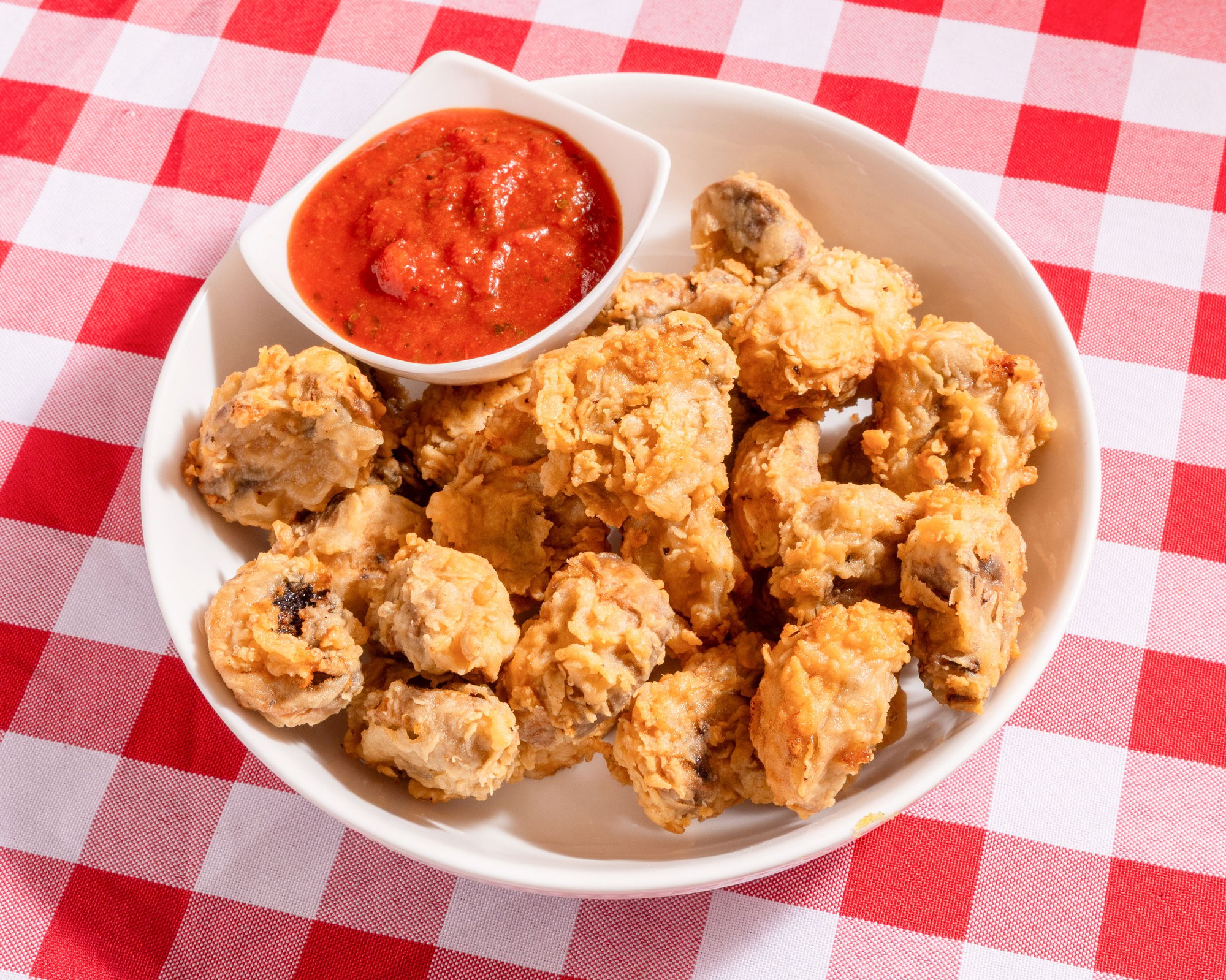 Hand Breaded Fried Mushrooms