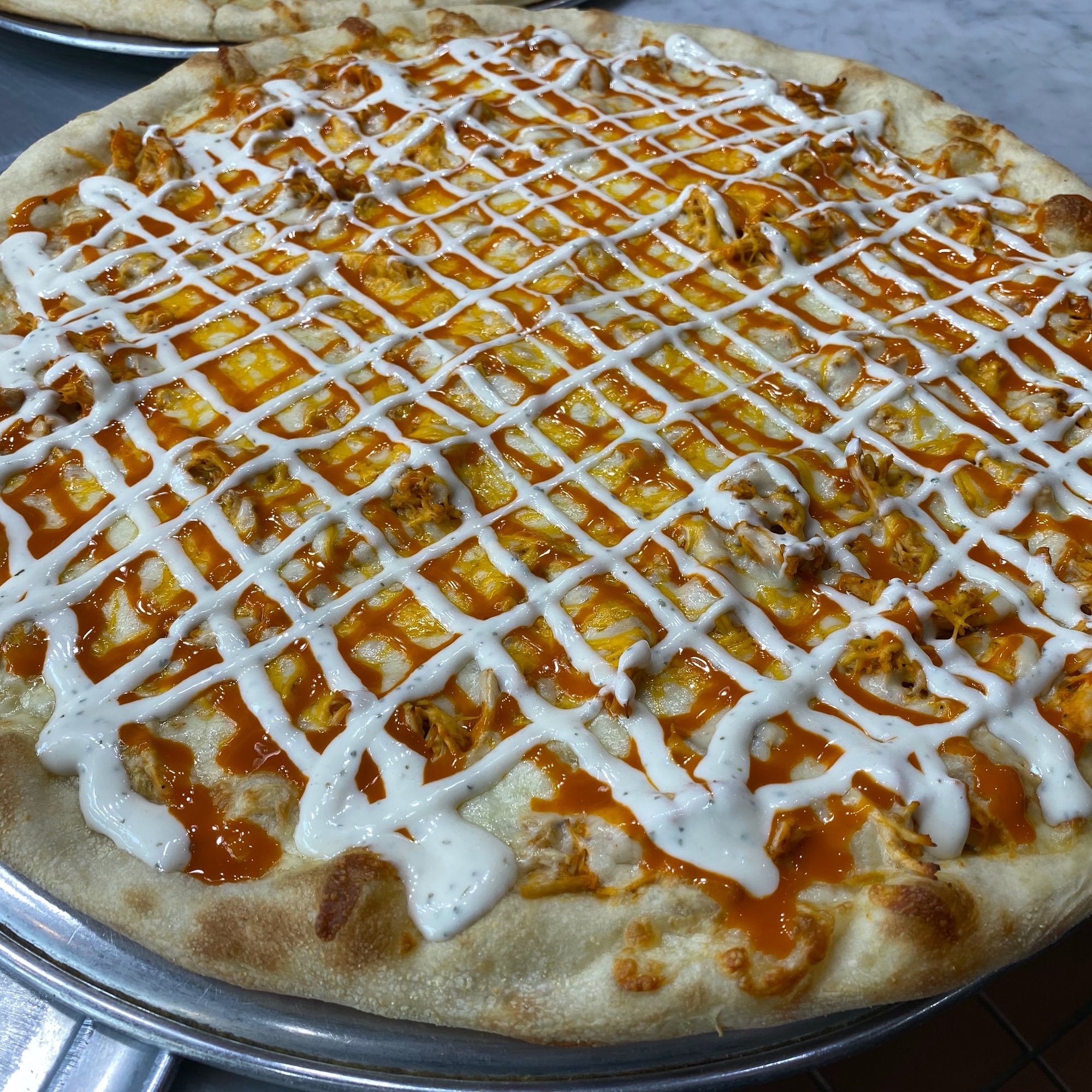 Buffalo Ranch Pizza