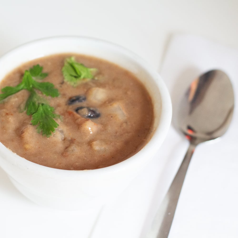 Black Pinto Bean Soup