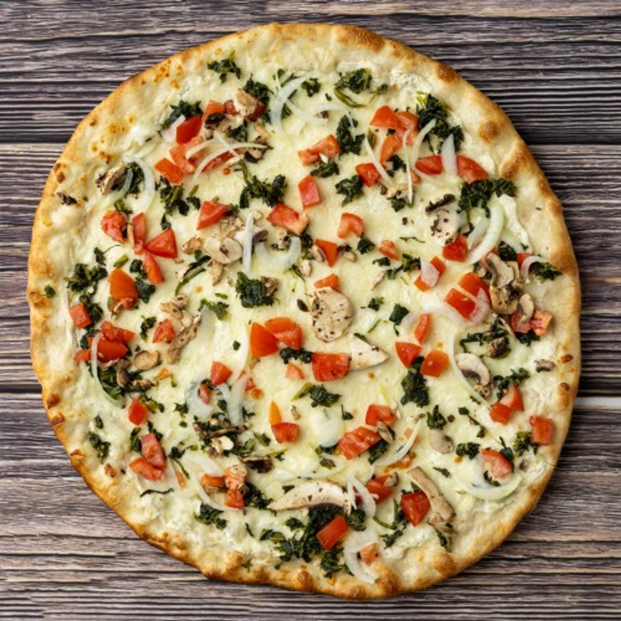 White Wonder Pizza (14" Medium)
