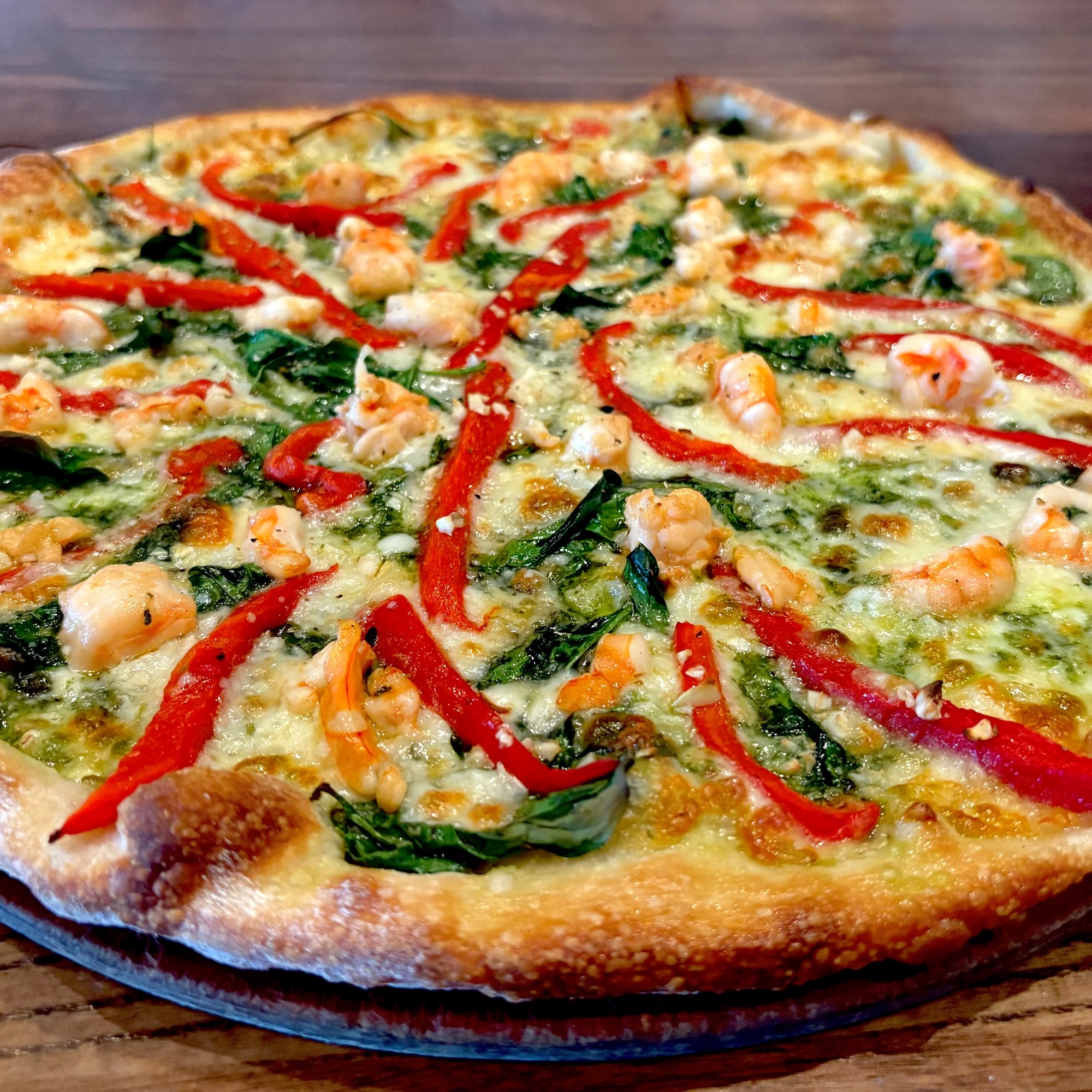 12" Shrimp Scampi Pizza