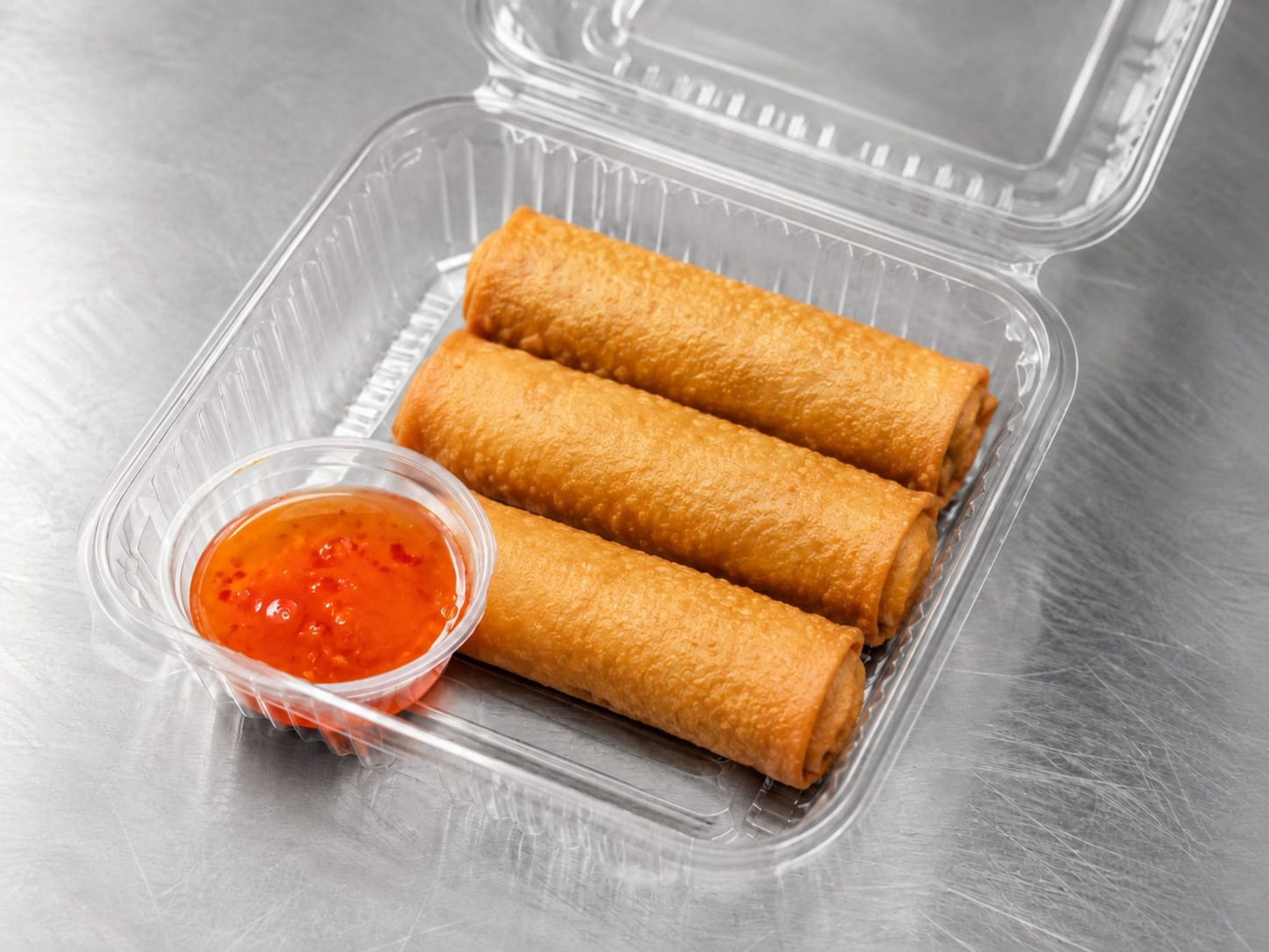 1. Vegetable Spring Roll (4pc)