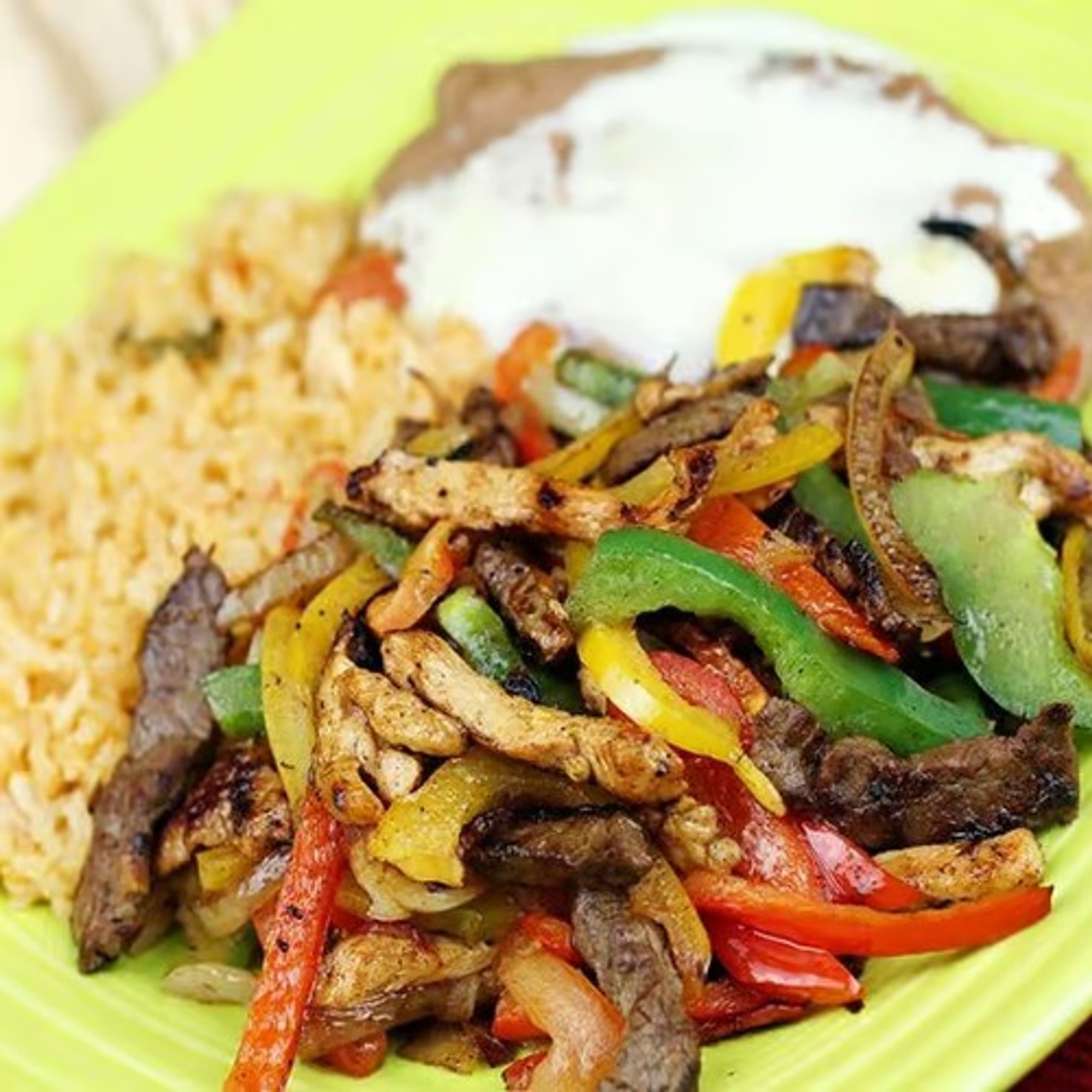 Mixed Lunch Fajitas