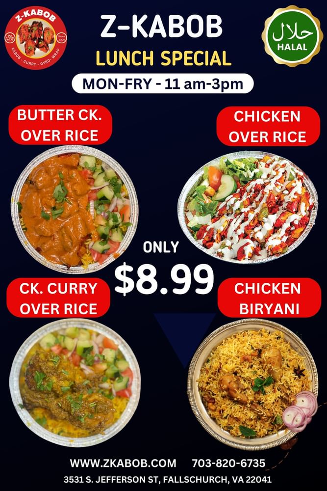 Chicken over Rice