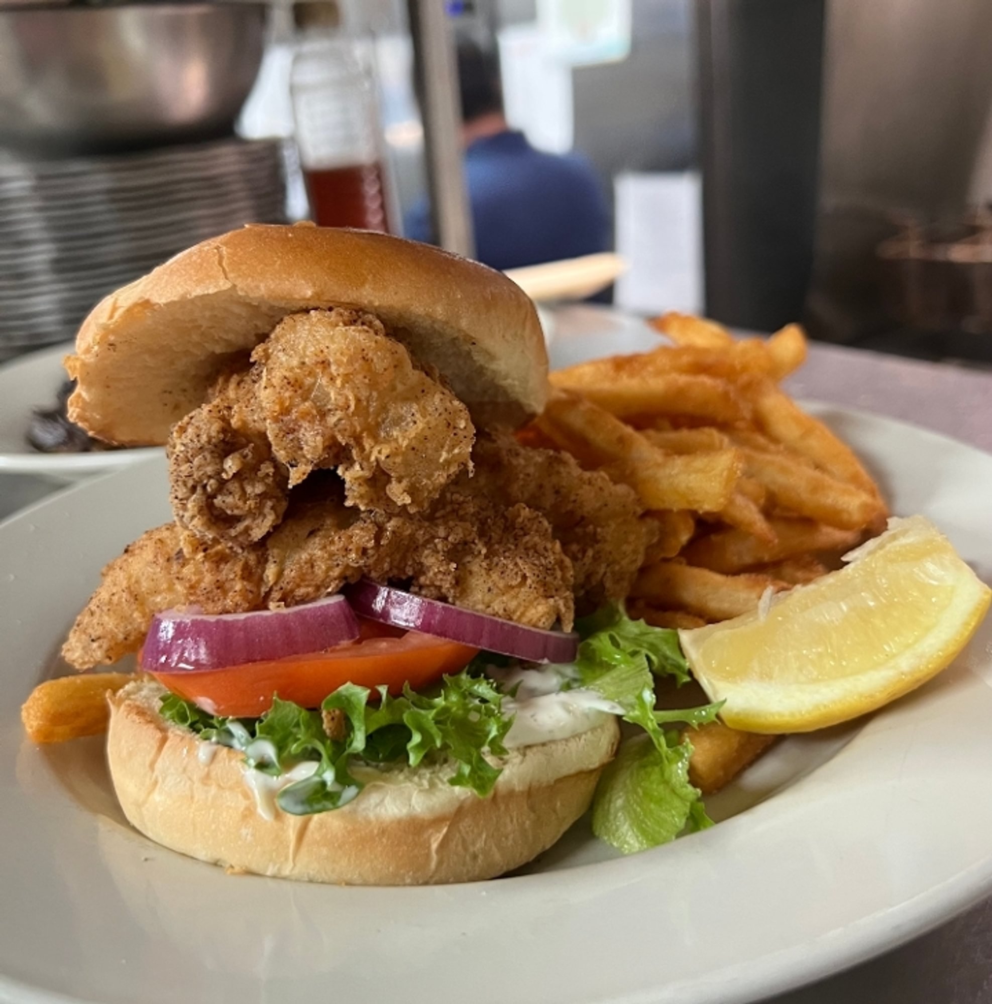 Ocean Perch Sandwich