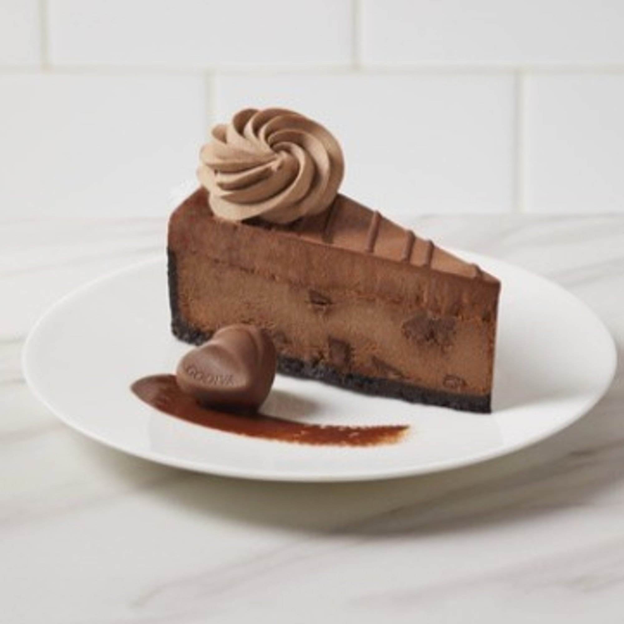 DOUBLE CHOCOLATE CHEESECAKE