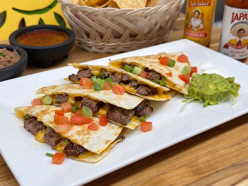 L/Steak Fajita Quesadilla