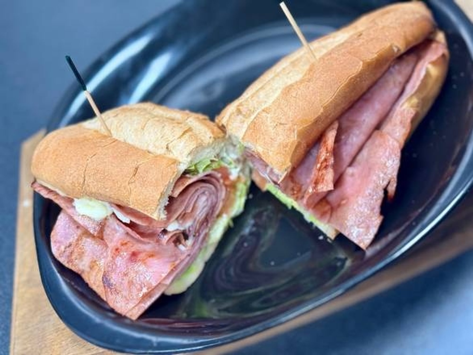Ham & Melted Cheese Sub