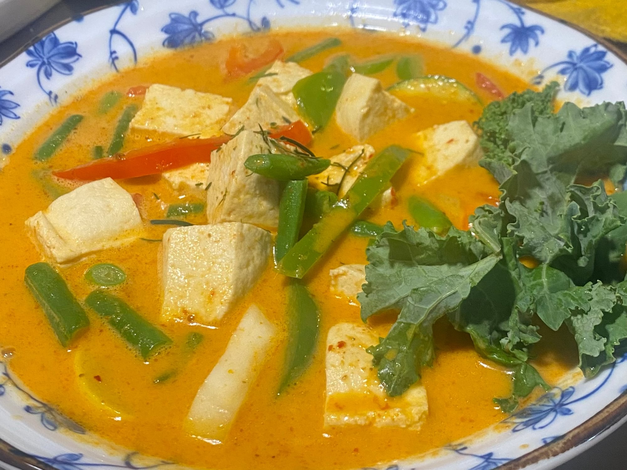 Vegetarian Panang Curry