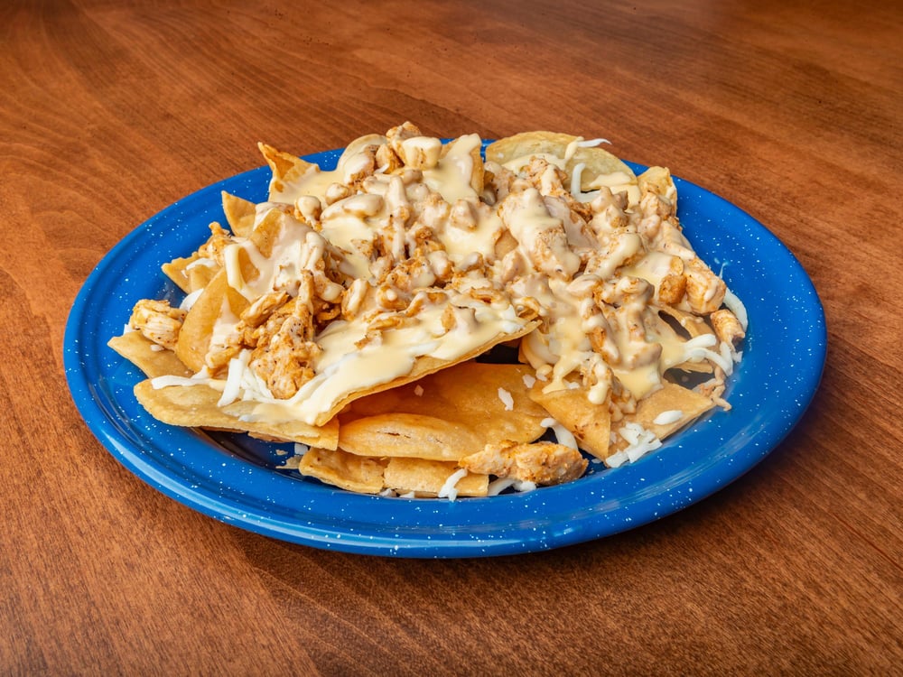 NACHOS MEAT & CHEESE -ONLY-