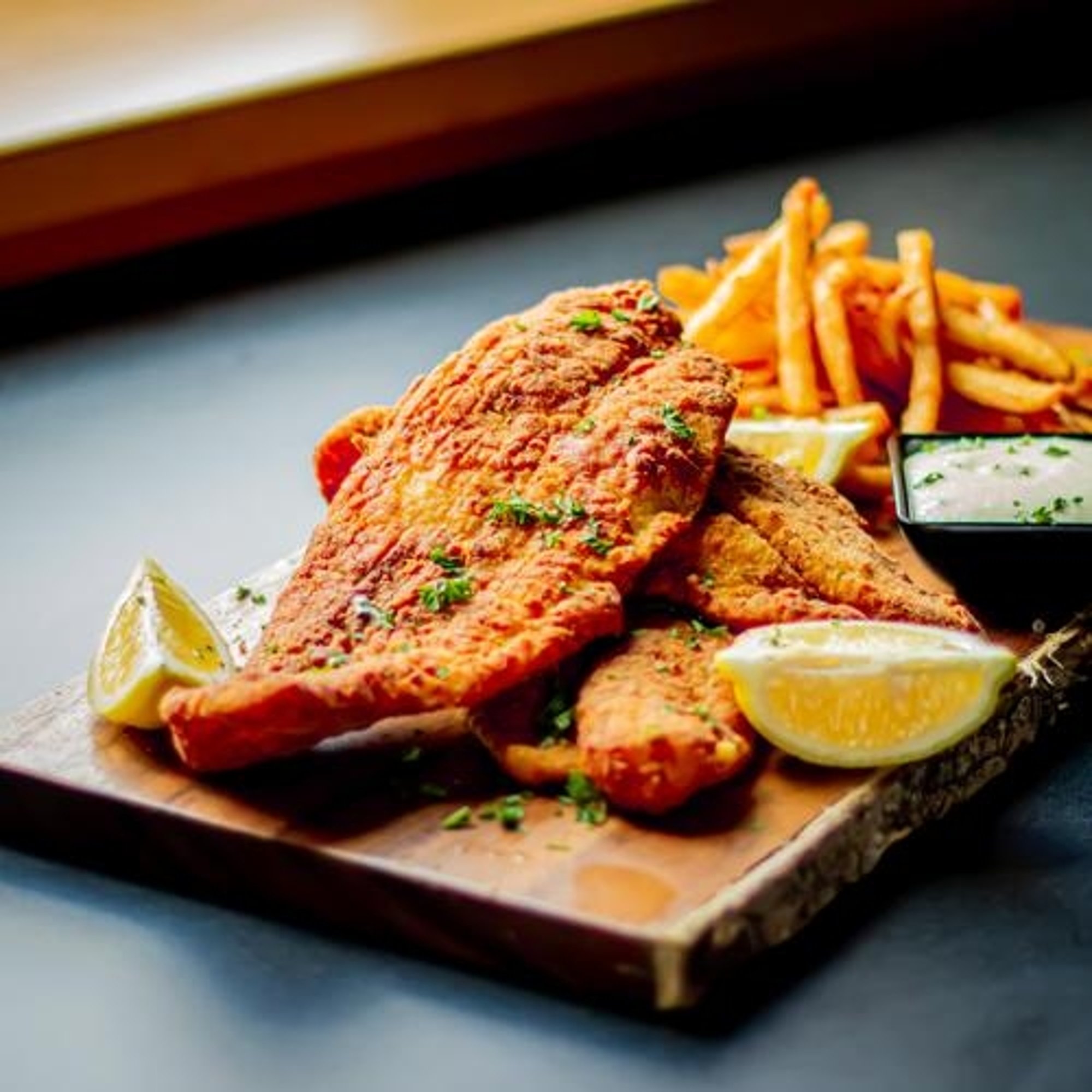 Southern Fried Catfish (1pc) Entree