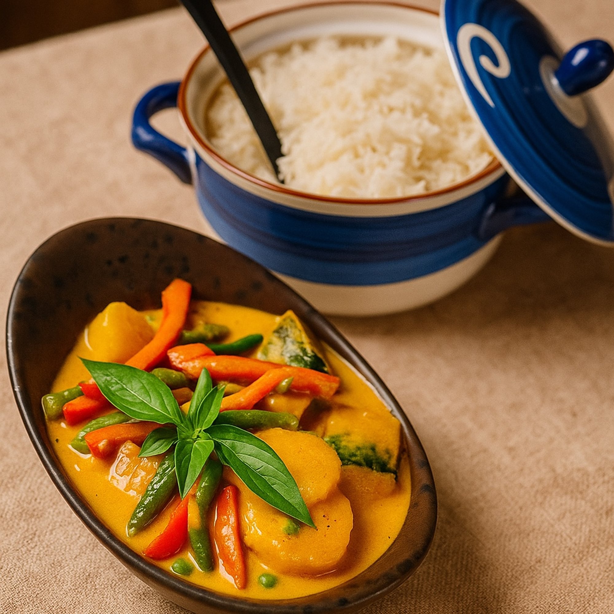 Pumpkin curry