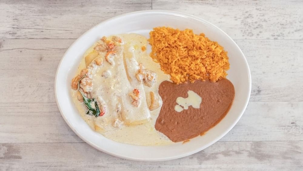Seafood Enchiladas