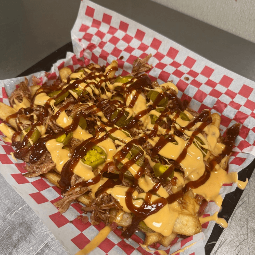Pulled Pork BBQ Loaded Fry