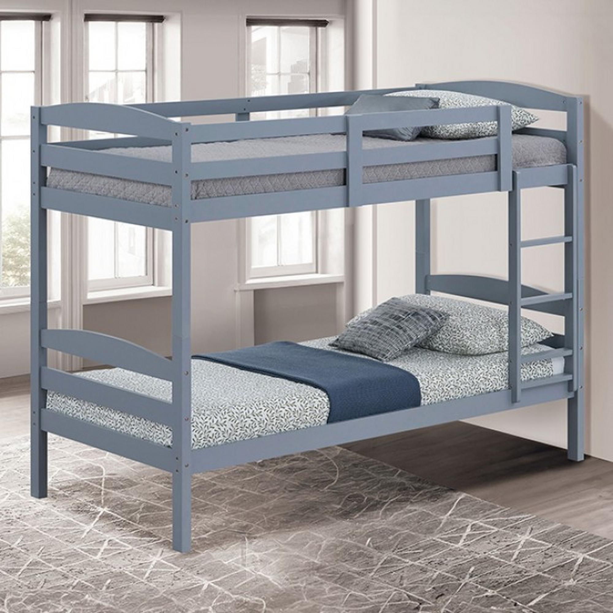 Finsbury Twin over Twin Bunkbed - Gray