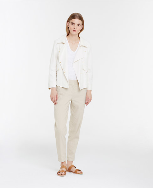 Textured Cotton Linen Jacket