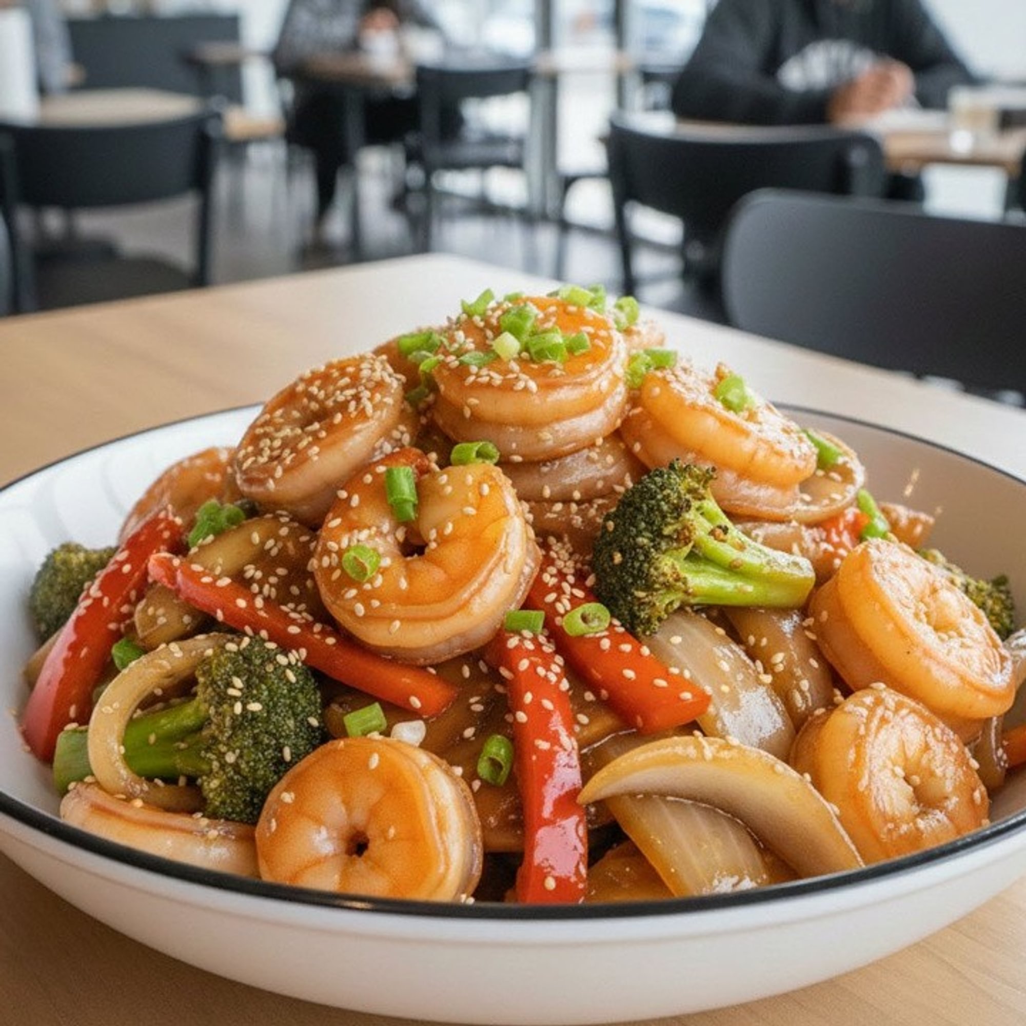 Lunch Vegetable Shrimp