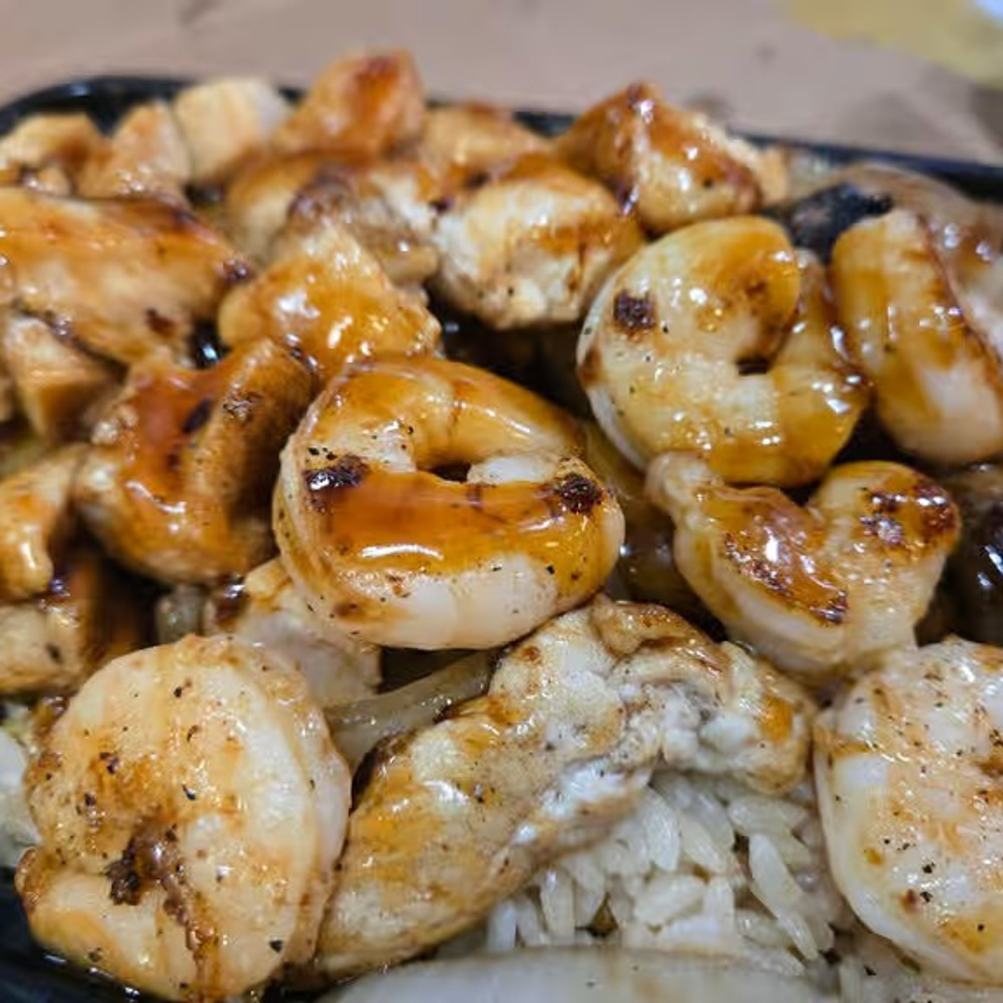 Chicken and Shrimp Hibachi