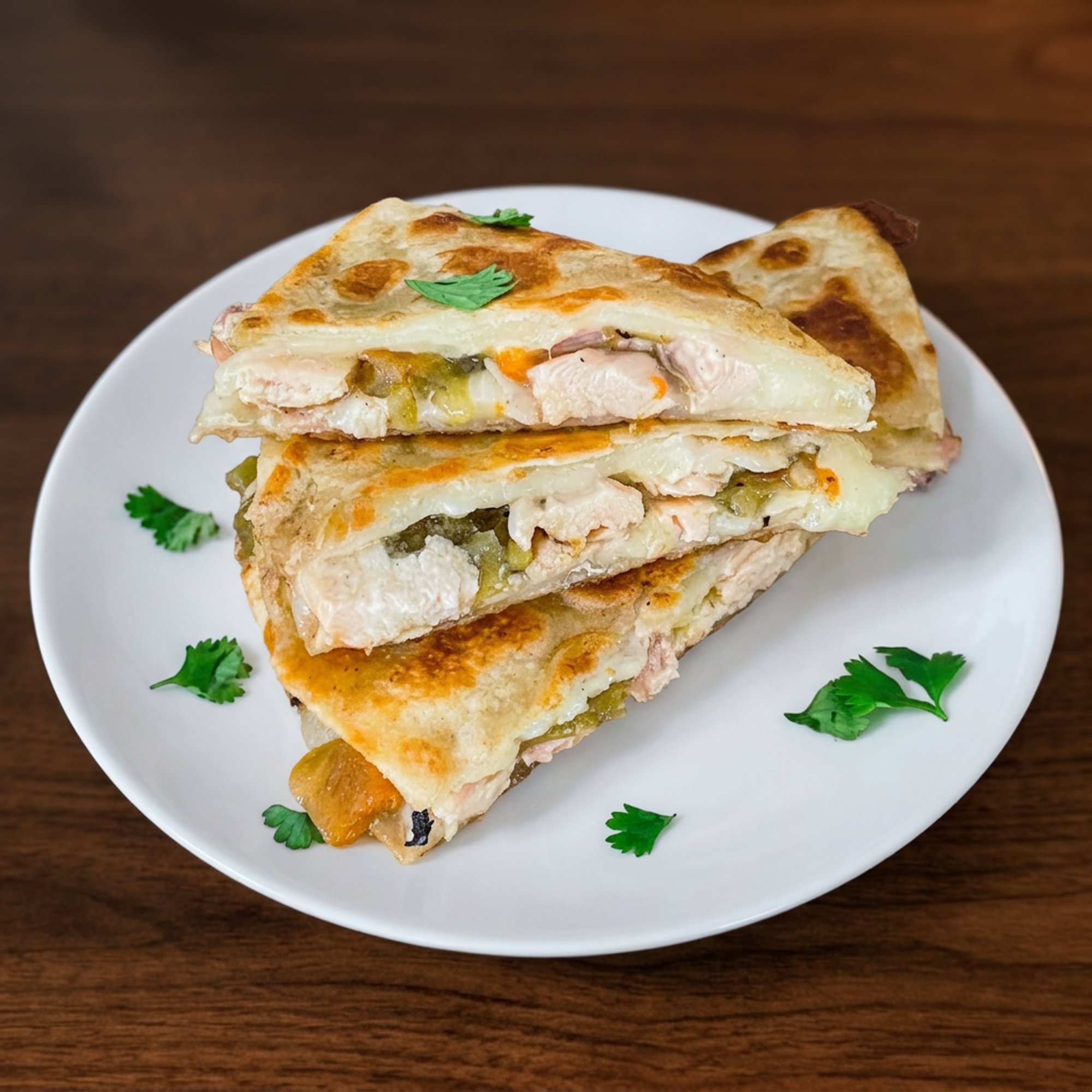 Green Chili Quesadilla