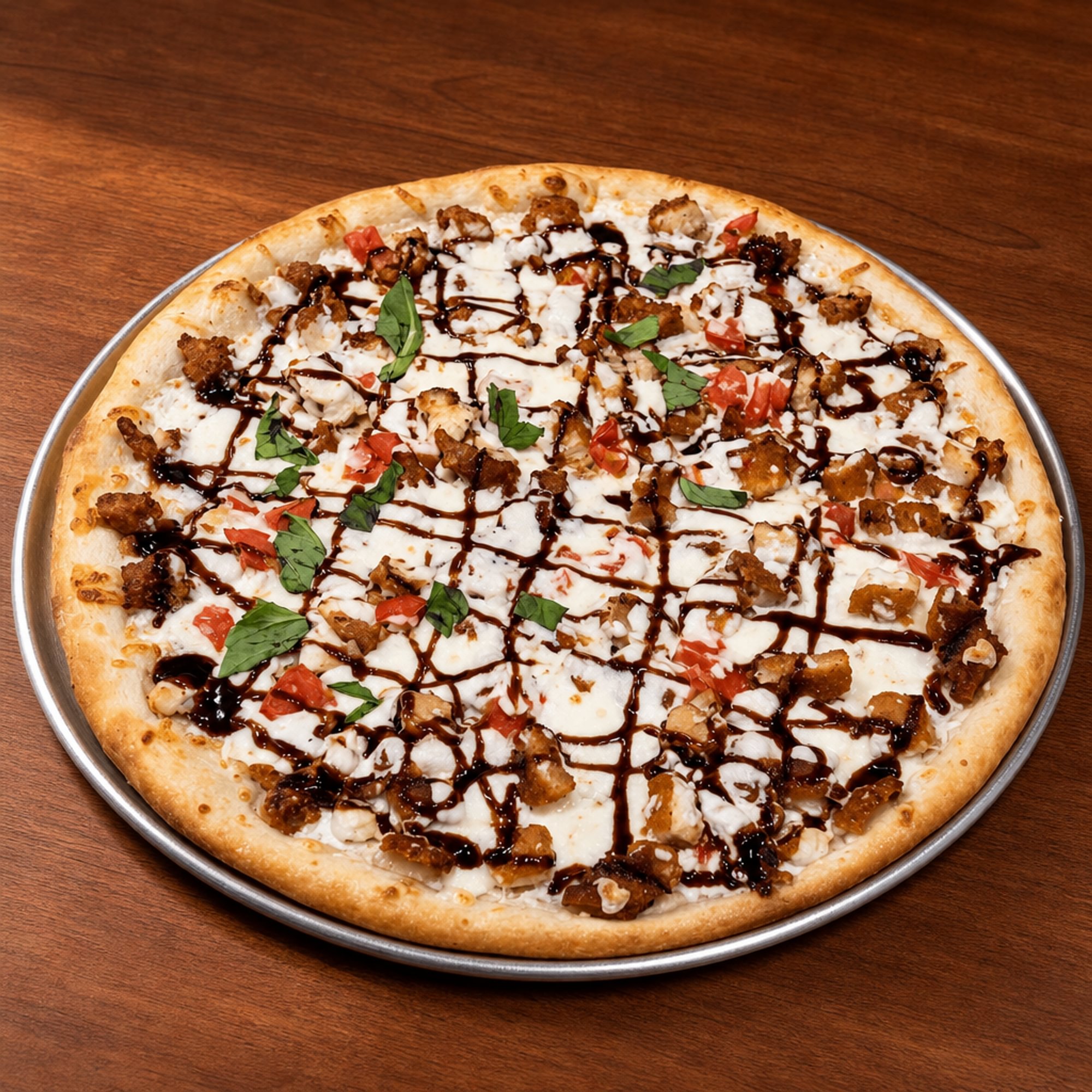 Chicken Balsamic Pizza