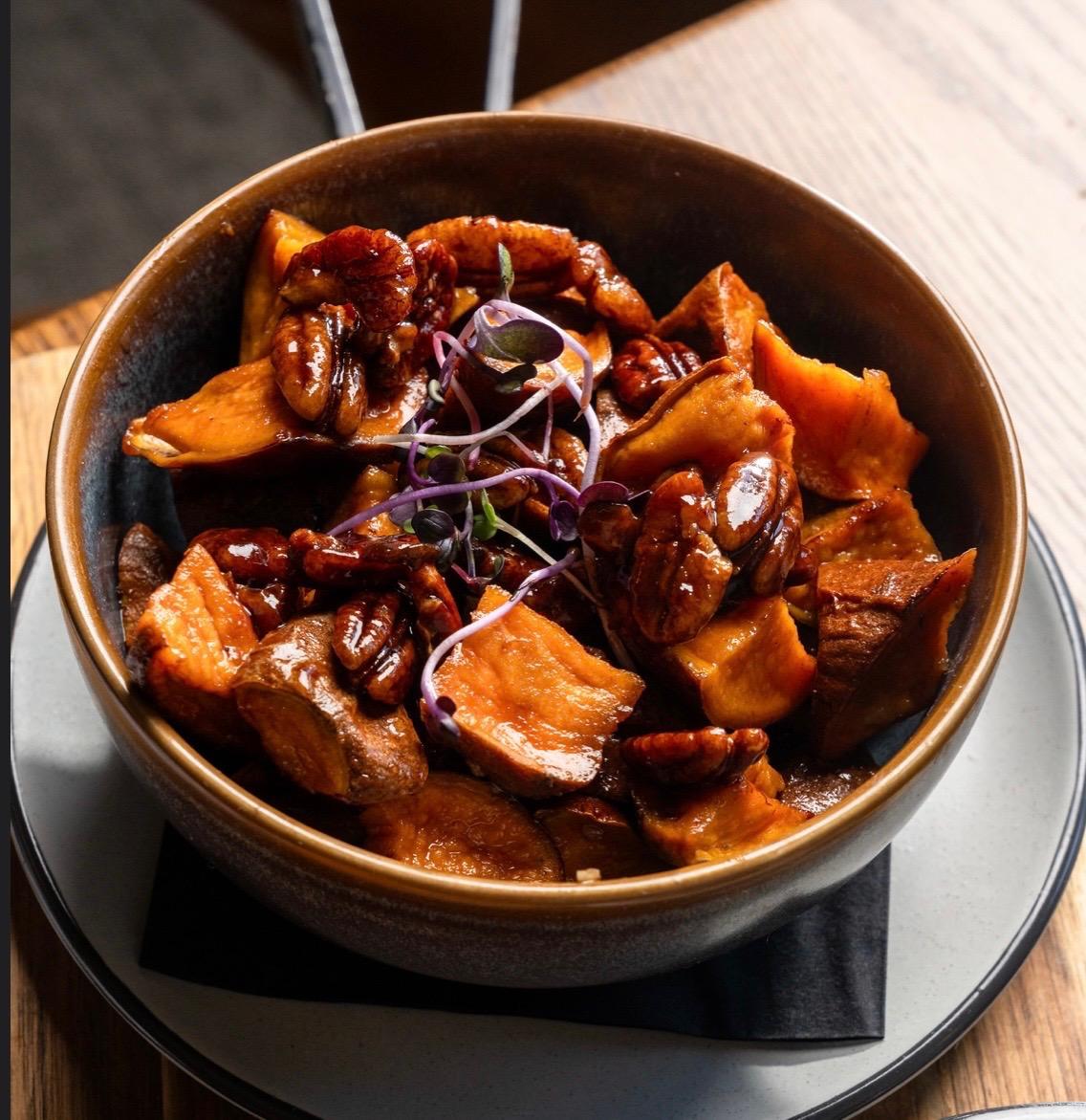 Maple Pecan Sweet Potato