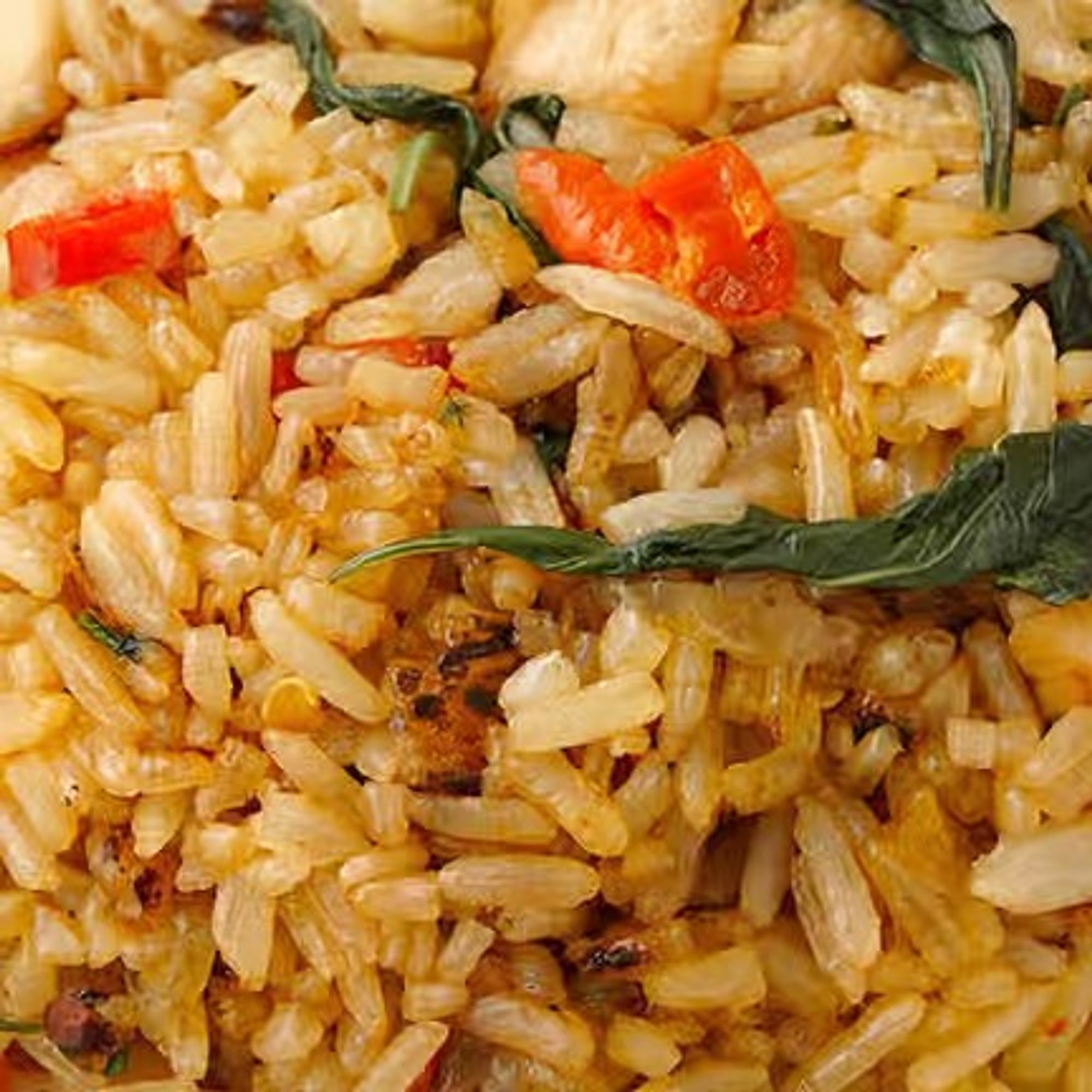 Spicy Basil Fried Rice Minced Chicken