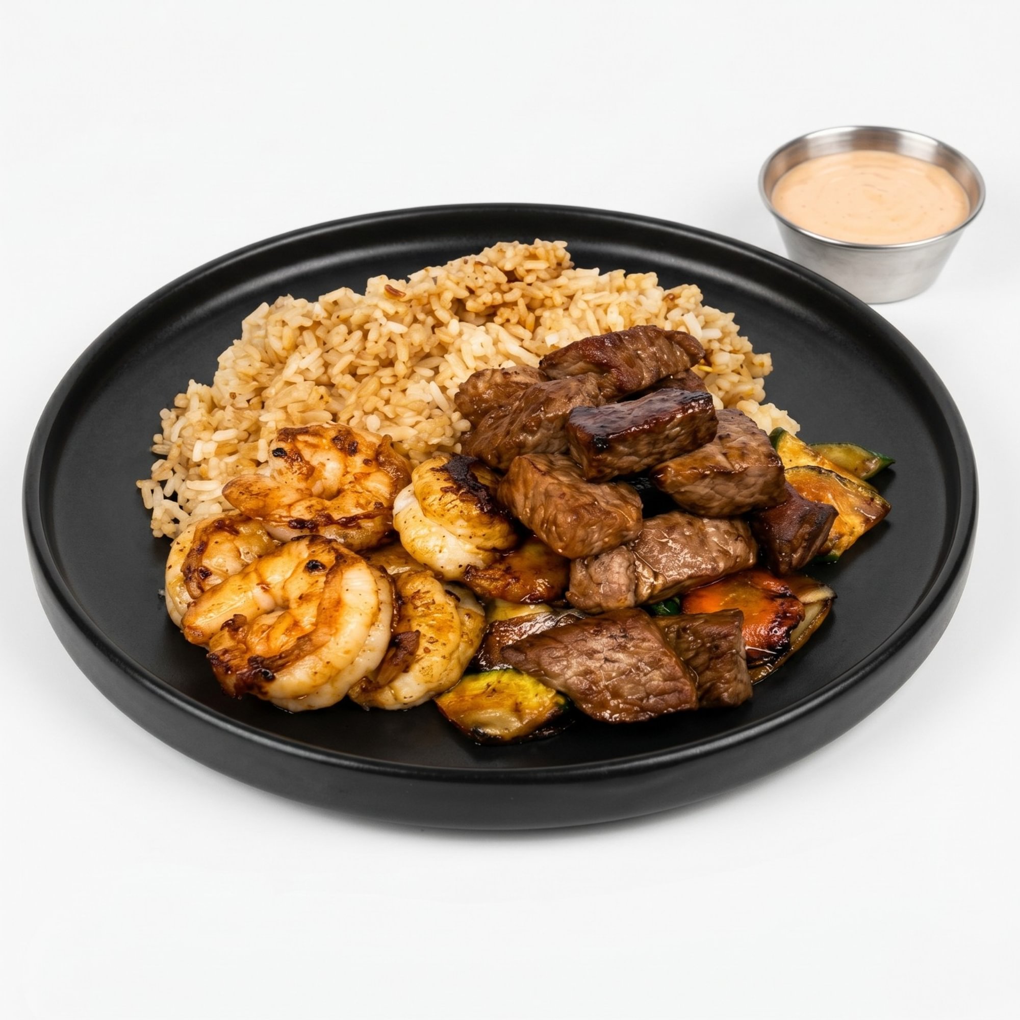 Sirloin Steak and Shrimp