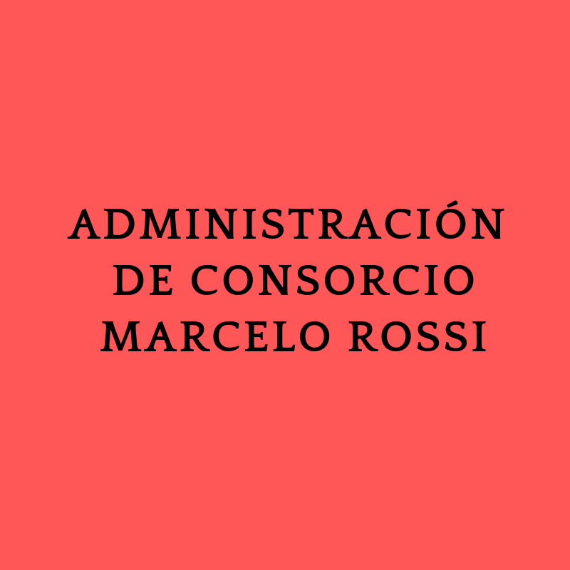 Administración de Consorcio Marcelo Roossi Ciudad de Buenos Aires