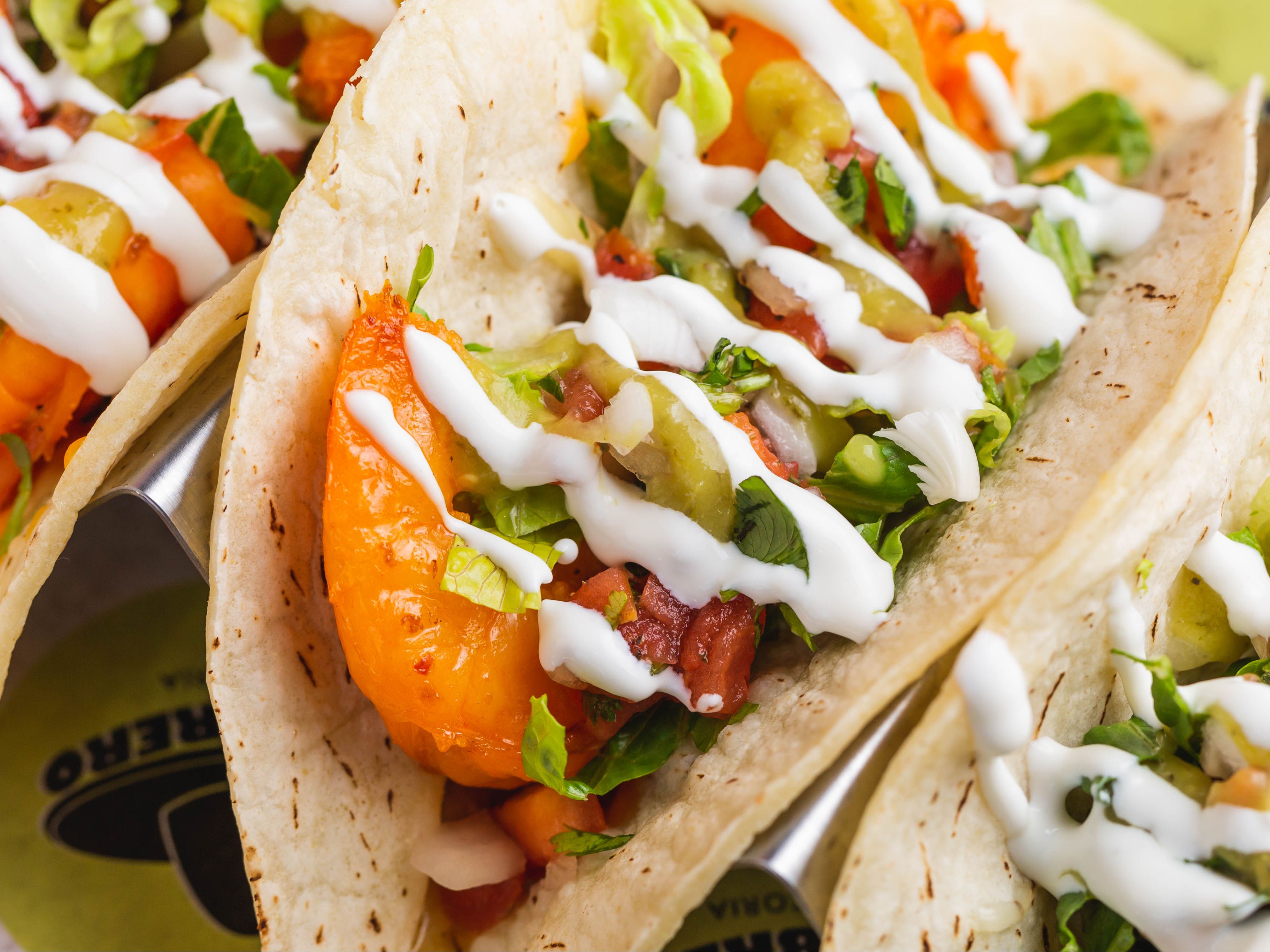 Shrimp A La Plancha Taco