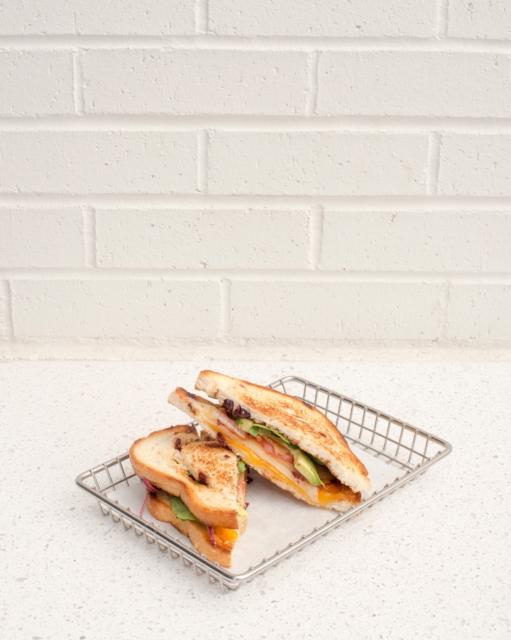 Three Cheese Grilled Cheese