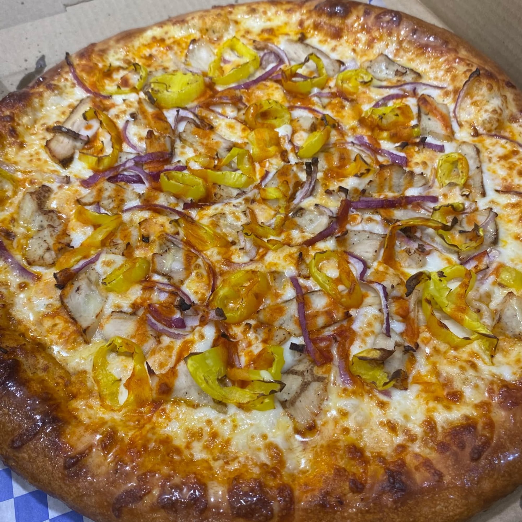 Buffalo Chicken Pizza