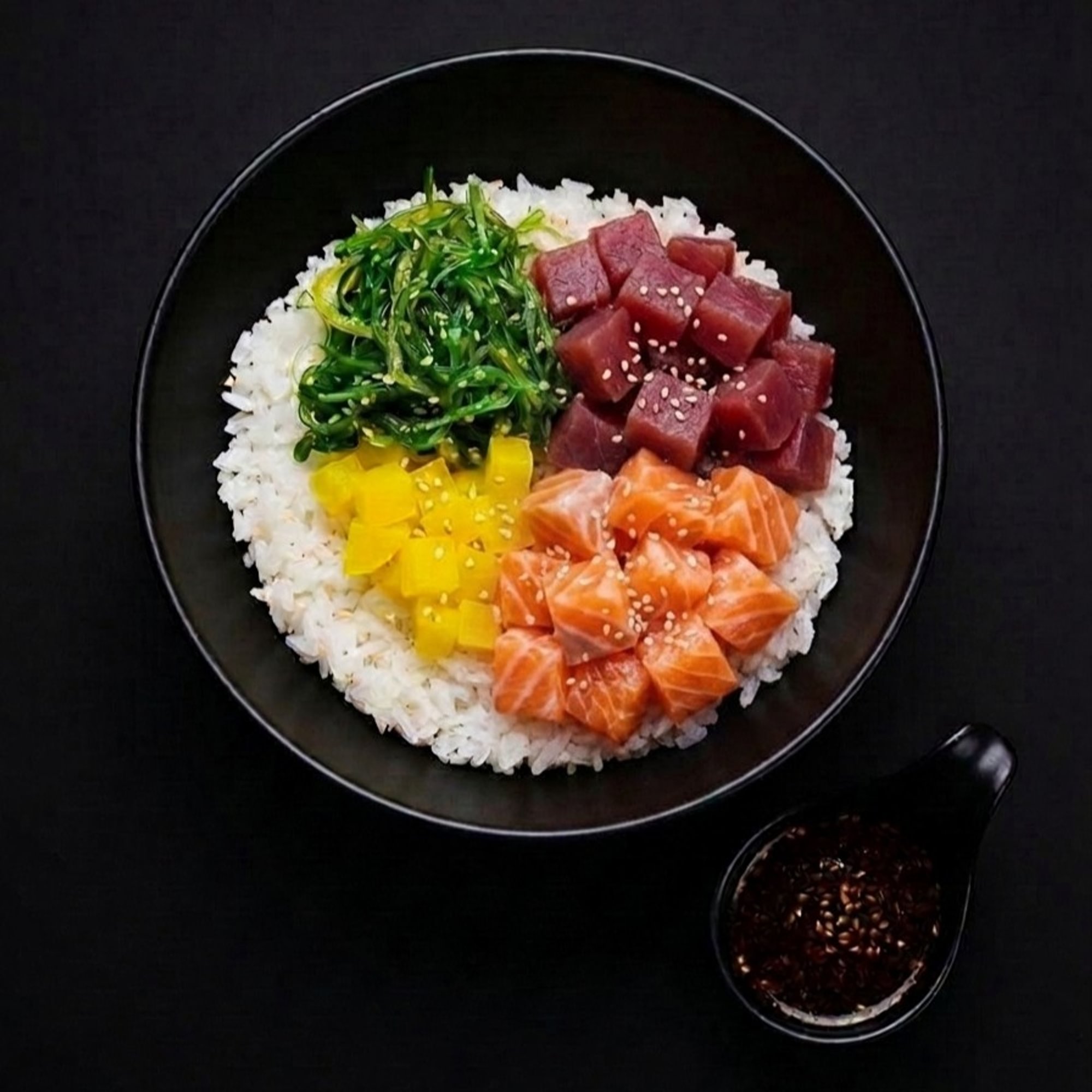 Tuna (Bluefin) & Salmon Poke Bowl